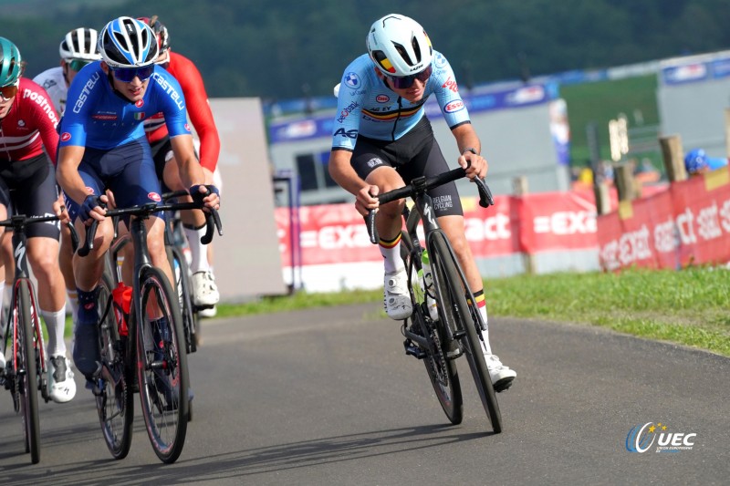 2023 UEC Road European Championships - Drenthe - Junior Men's Road Race - Drijber - Col Du VAM 111 km - 23/09/2023 - Jarno Widar (Belgium) - photo Massimo Fulgenzi/SprintCyclingAgency?2023